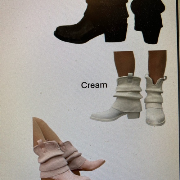 🎅Holiday Sale🎅 Darling Slouchy Mini🤠Cowboy Boots Blush/Pink NIB - Picture 11 of 15